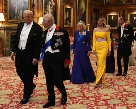 The Royal Family Deploy Red Carpet Amid Protests; Kimmel Pulled From Air Due To Charlie Kirk Comments