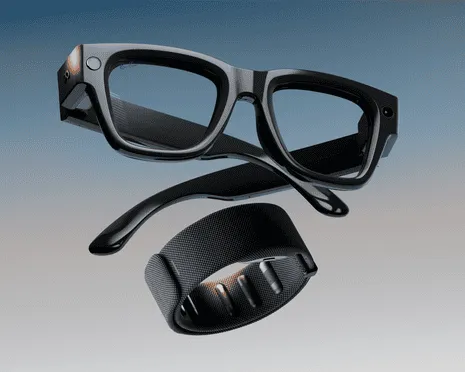 The Tech Giant Unveils First-Ever Ray-Ban Glasses with Built-In Augmented Reality Screen